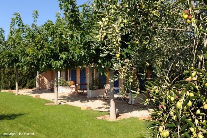 Les Hotes De La Combe Mouis Creissan Bagian luar foto